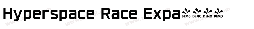 Hyperspace Race Expa字体转换